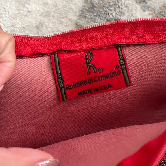 Roberta di Camerino tote bag with pouch - Picture 9 of 14